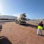 Instalación Losa de Hormigón Transportes Nazar