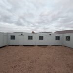 Bodega construida con contenedores